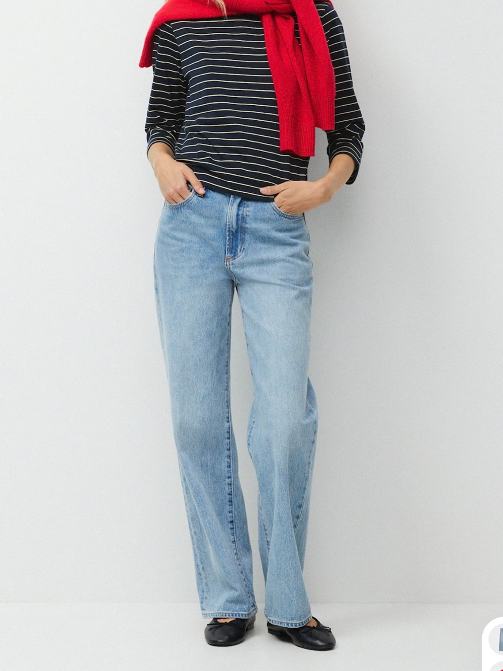 Aritzia denim forum Farrah hi-rise jeans 23